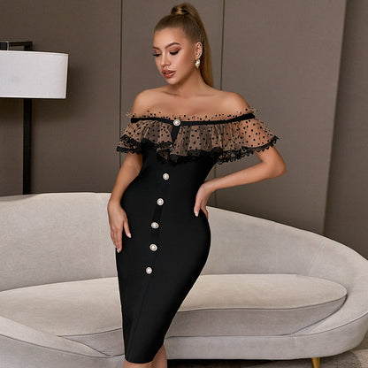 Slim-Fit Bandage Dress