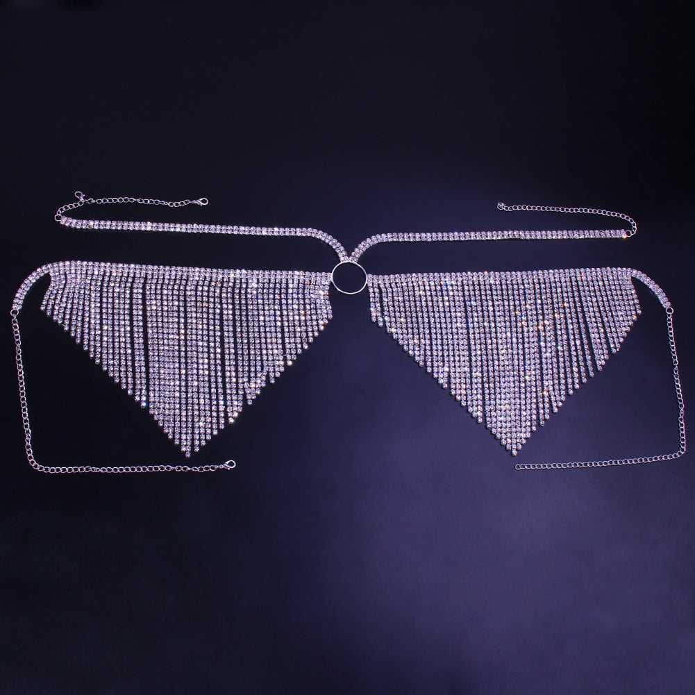 Tassel Rhinestone Body Chain &  Waist Chain - Body Chain (7517781491800)
