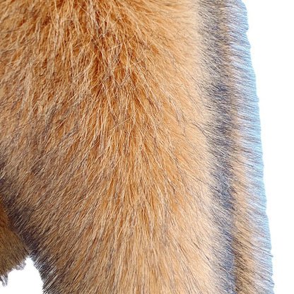 Faux Fur Western Mid-Length Coat