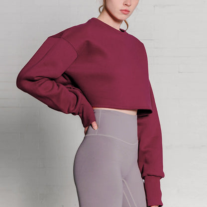 Such A Cotton-T - Fleece Lined Pullover Long Sleeves Sweatshirt Sweater (7517822091352)