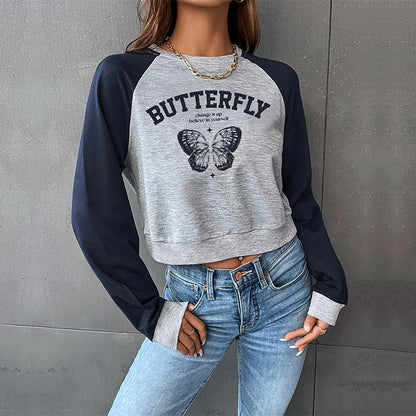 BUTTERFLY - Printed Sweater (7517821075544)