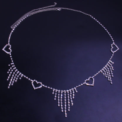 Tassel Rhinestone Body Chain &  Waist Chain - Body Chain (7517781491800)