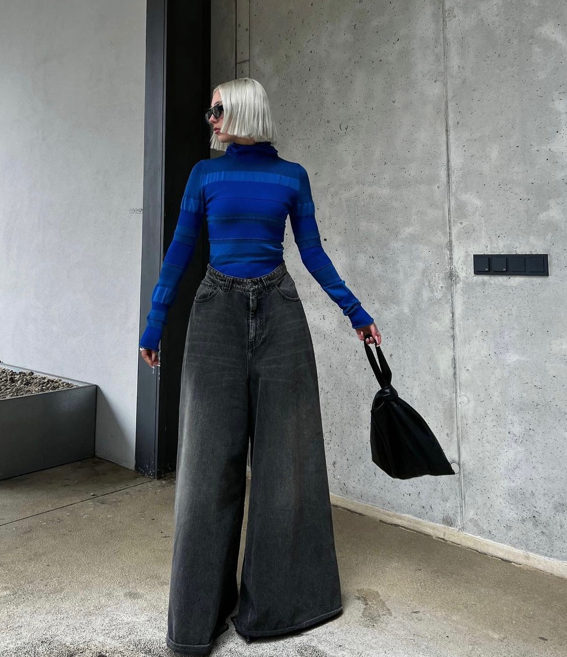 Spicy Wide-Flare Leg Denim Jeans