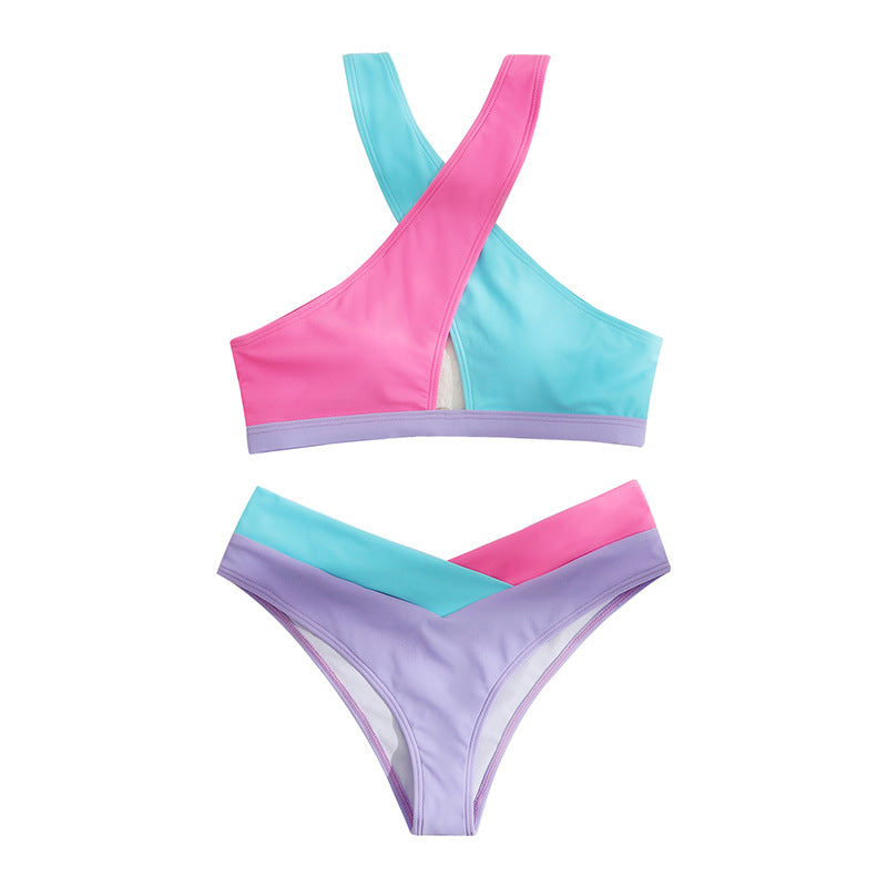 Criss-Cross - Color Matching Bikini (7516586246232)