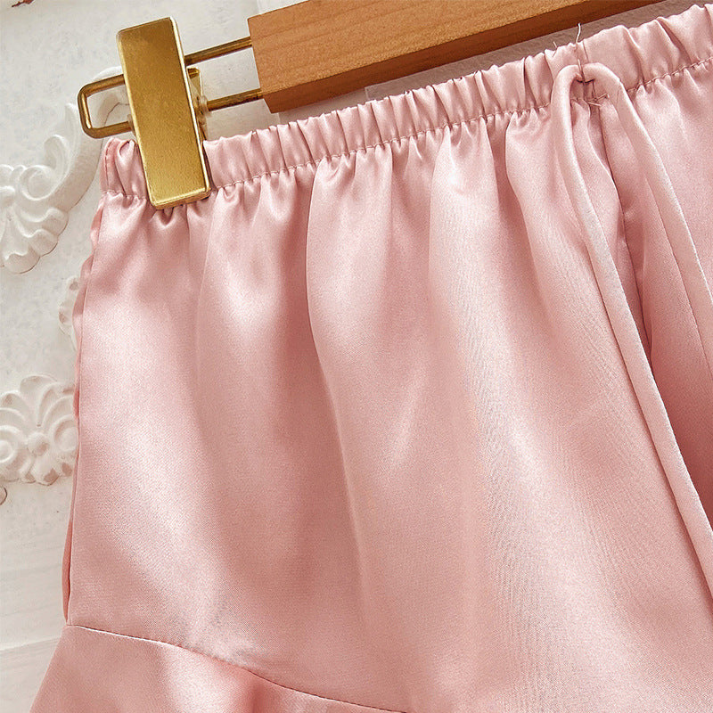 Camisole Four-Piece Lightweight Pajamas Set