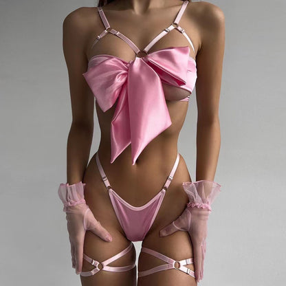 What A Bow! - Bow Hollow-Out Cut-Out Three-Piece Set (7517843882072)