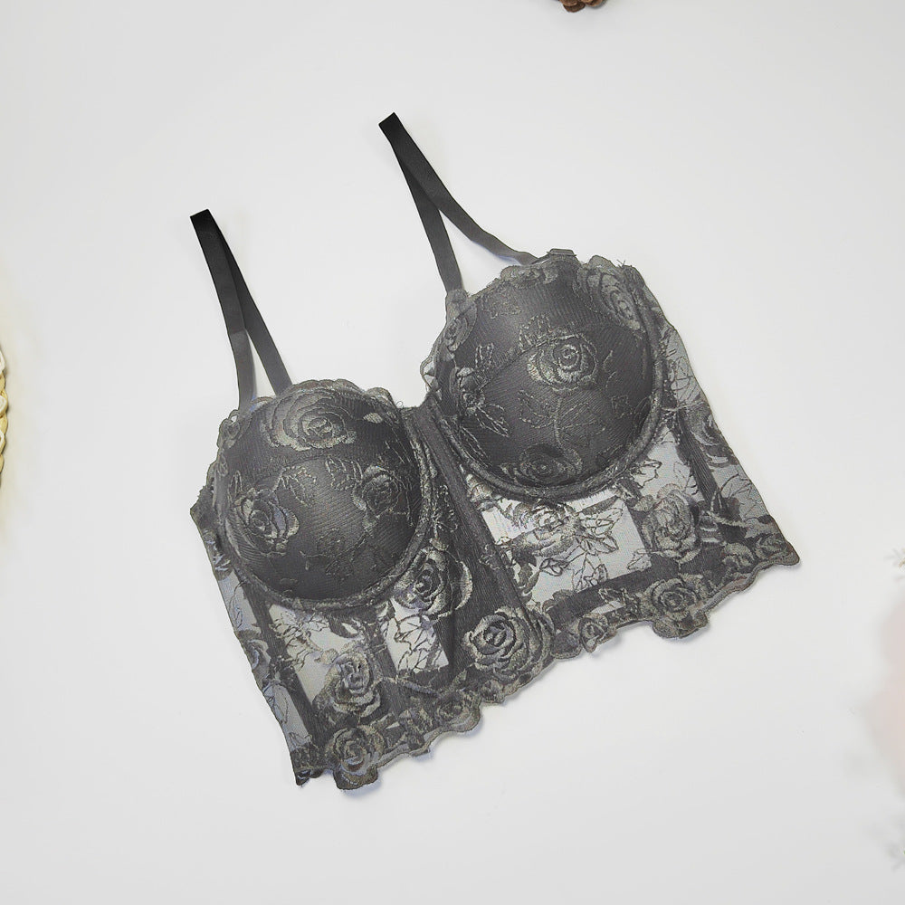Lace Embroidery - Tube Top (7517959553112)