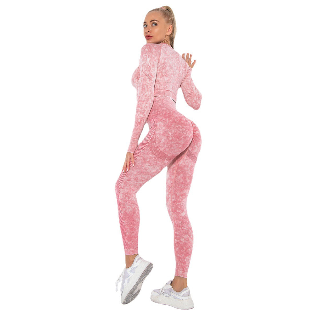 Sporty Outfit - Yoga Pants & Top Set (7516863168600)