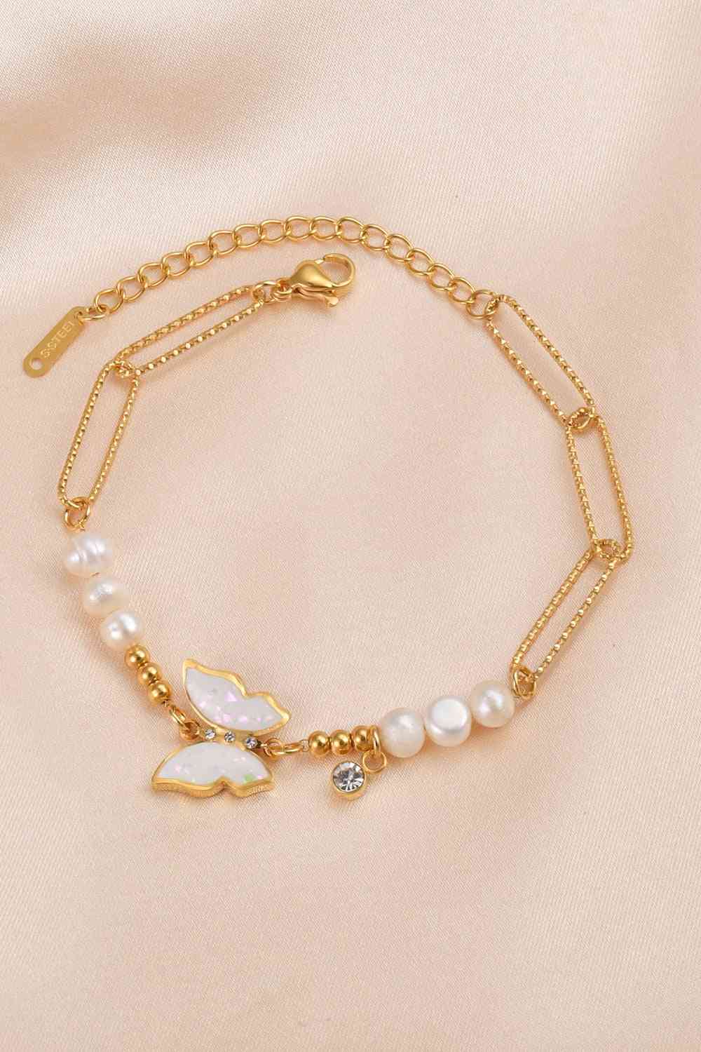 Butterfly Stainless Steel Bracelet (7500202770520)