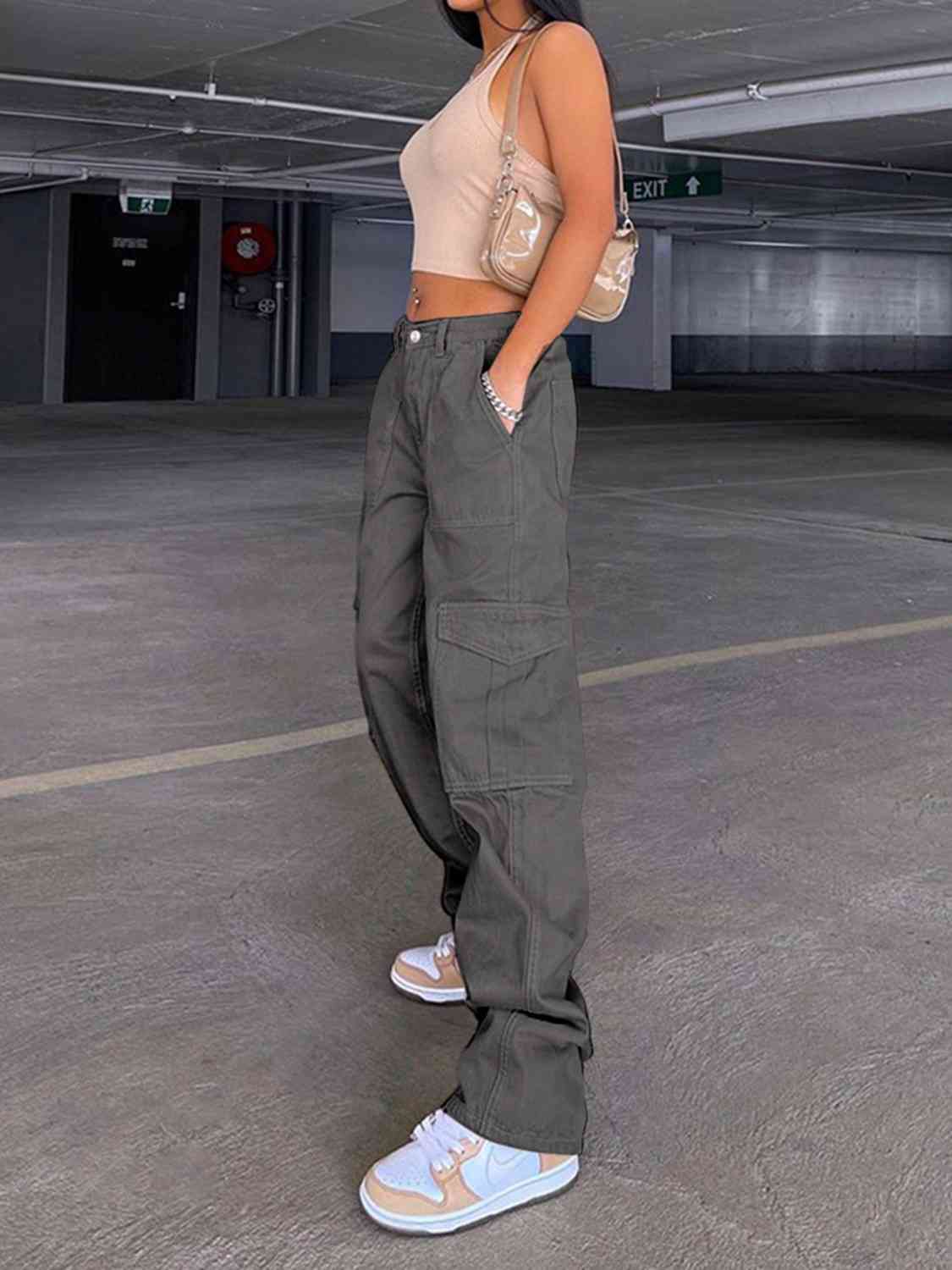 Straight Jeans With Pockets (7484161327192)