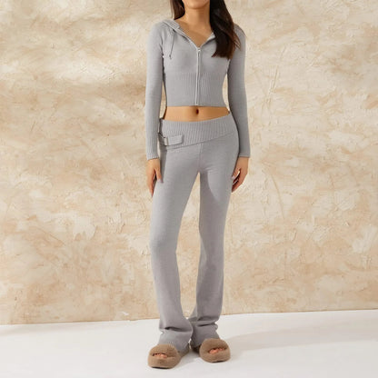 Cozy Fold - Two-Piece Set Knitted (7506965659736)