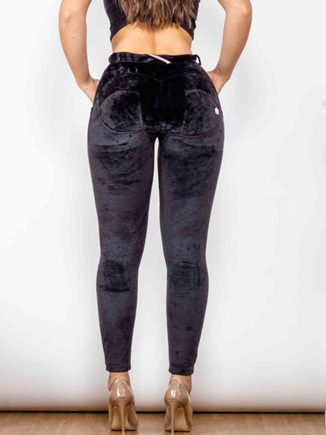 Velvet - Cropped Buttoned Pants (7500881789016)
