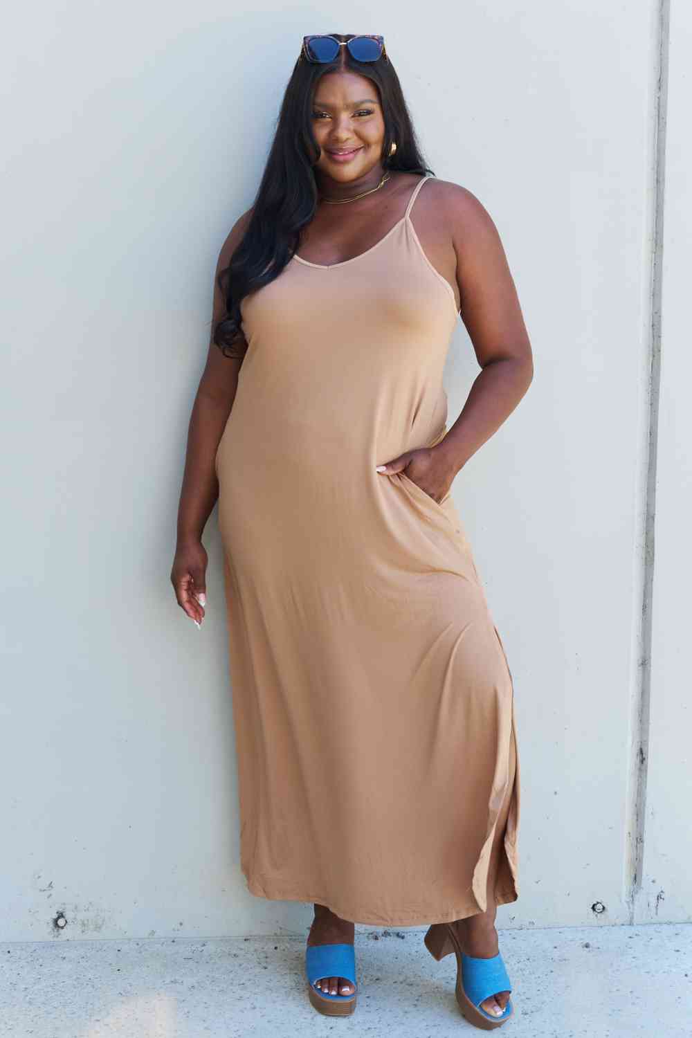 Cami - Cami Side Slit Maxi Dress (7515556872280)