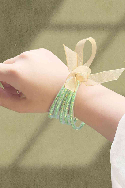 Resin Bracelet - Layered (7500202377304)