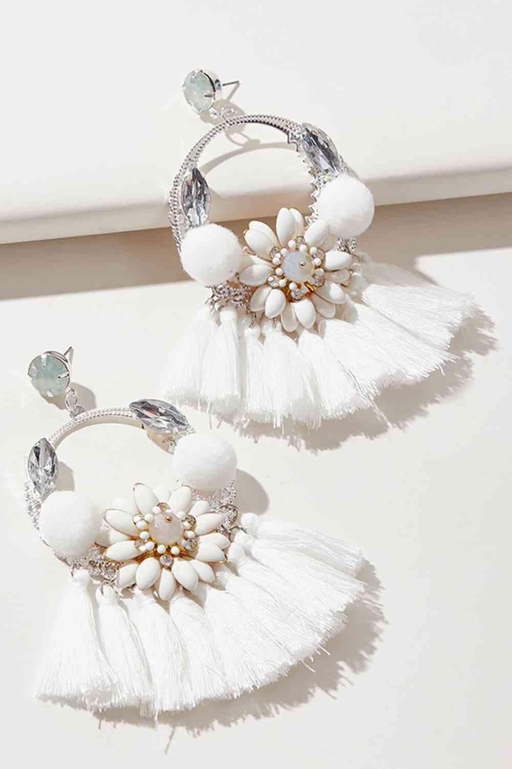 Tassel Detail - Dangle Earrings (7499304894552)