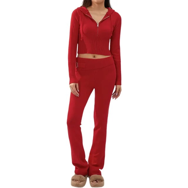 Cozy Fold - Two-Piece Set Knitted (7506965659736)