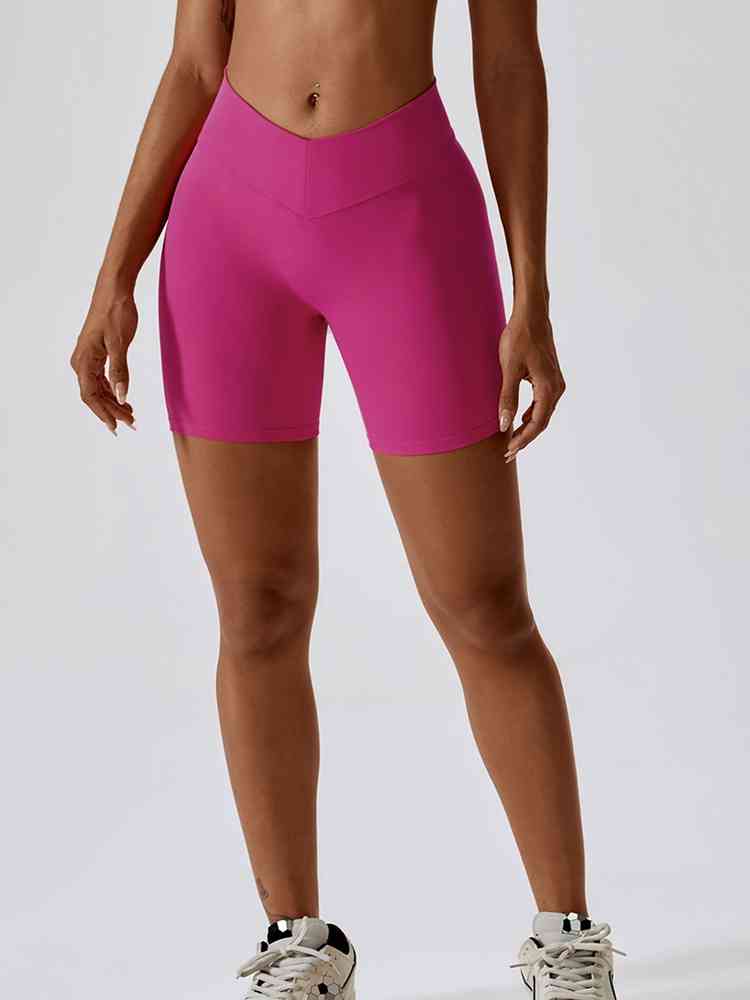 Slim-Fit - Wide Waistband Sports Shorts (7500827689048)