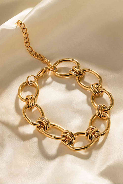 Chunky Chain - Stainless Steel Bracelet (7500204081240)