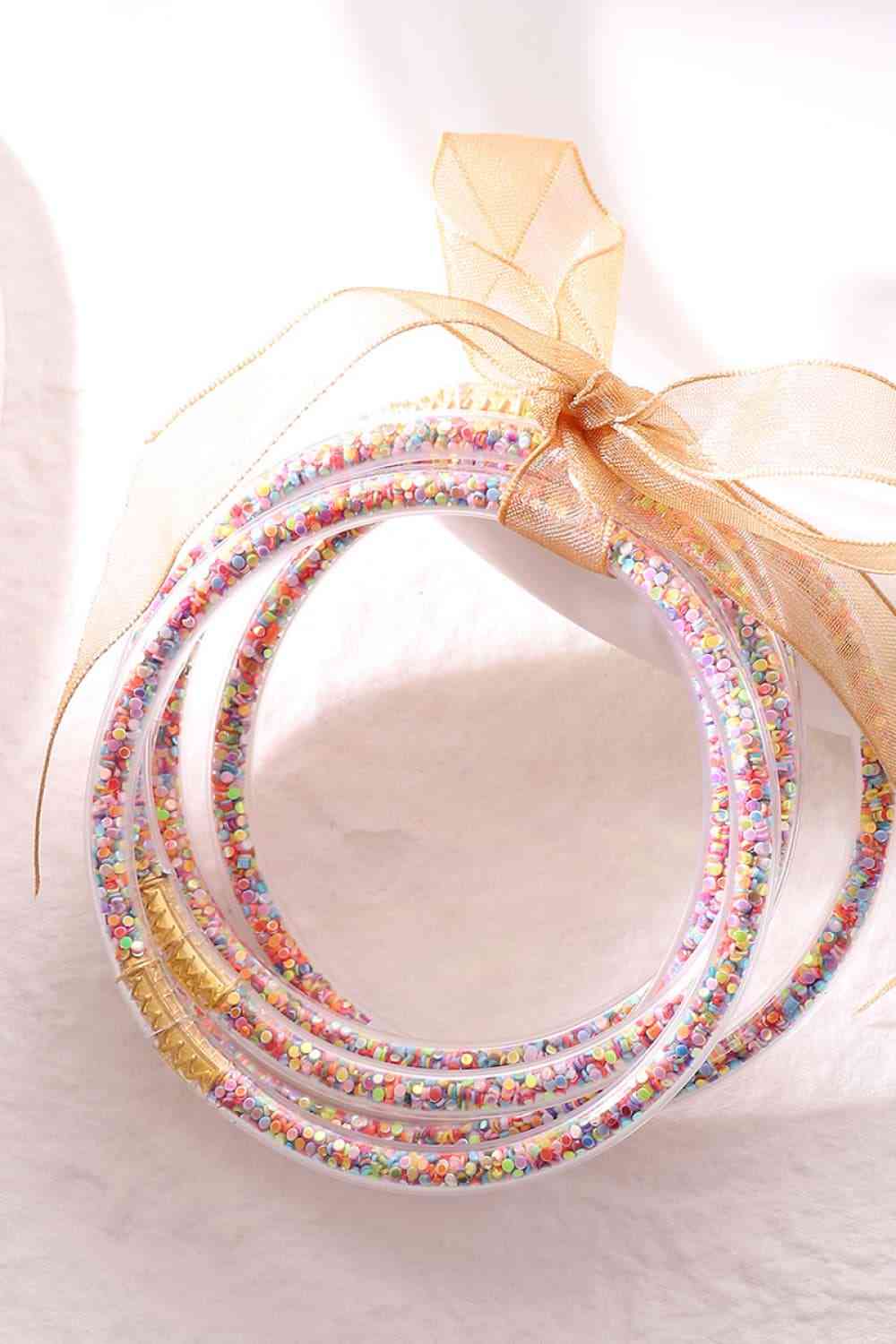 Resin Bracelet - Layered (7500202377304)