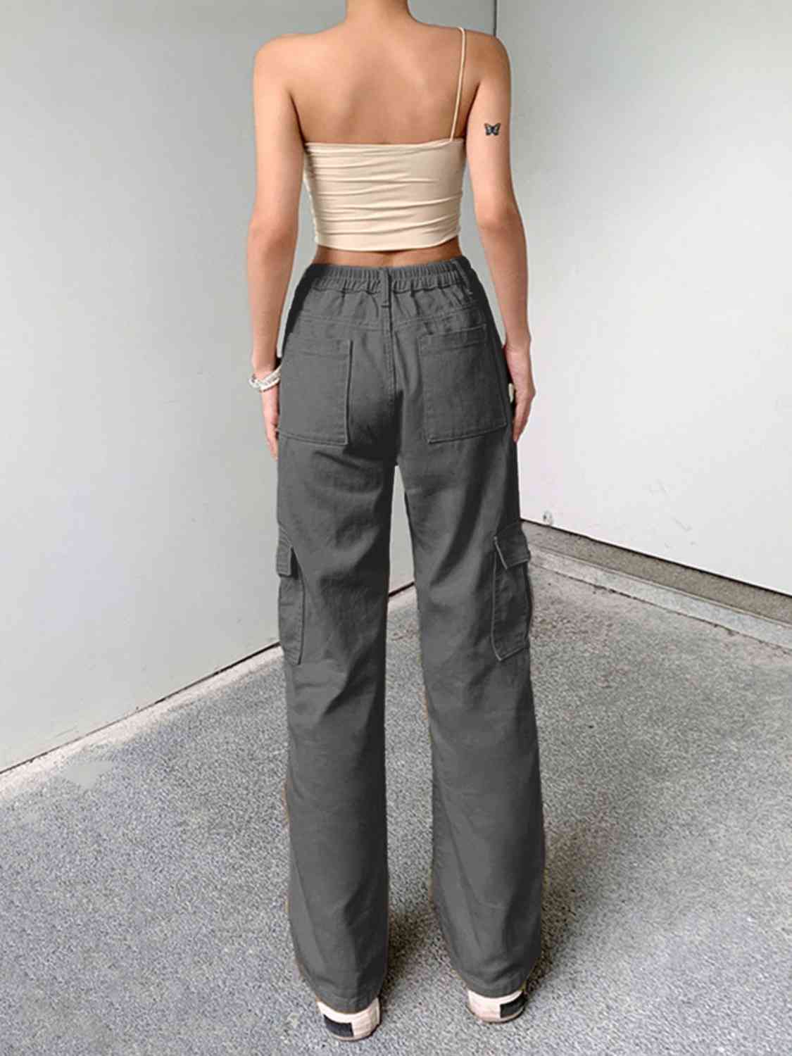 Straight Jeans With Pockets (7484161327192)