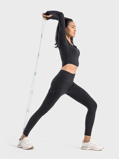 Wide Waistband - Sports Yoga Pants (7501009453144)