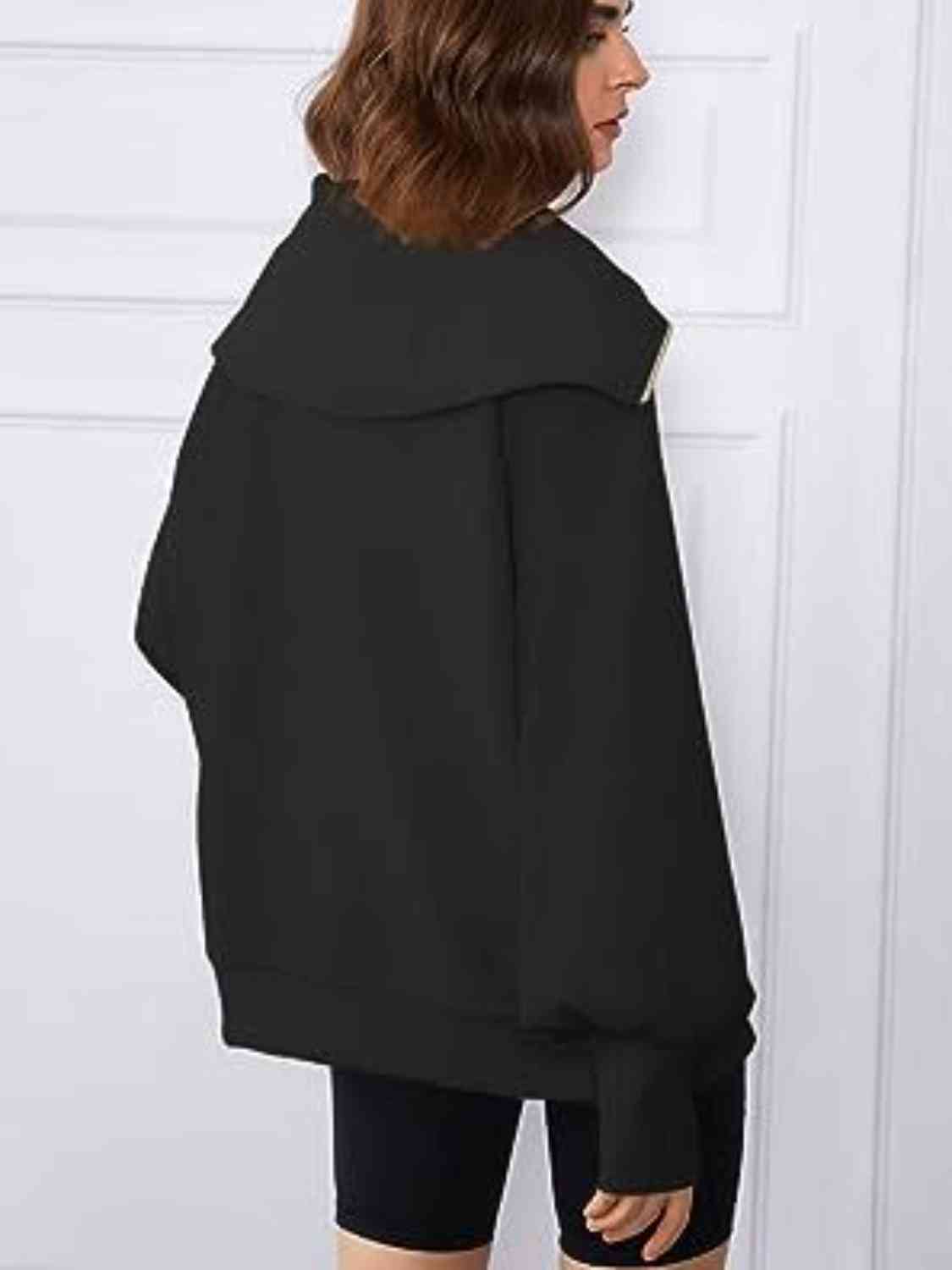 Oh My Lanta - Half-Zip Lantern Sleeves Top (7501315080280)
