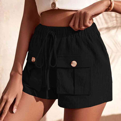 Cargo Shorts - Tie-Waist (7500845187160)