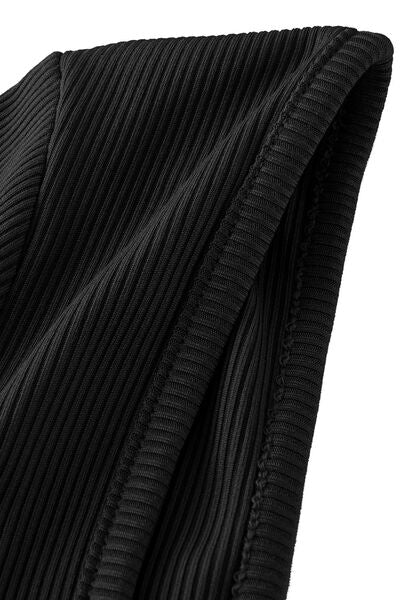 Square Neck Long Sleeves Leotard