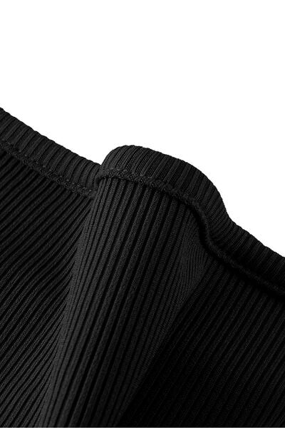 Square Neck Long Sleeves Leotard