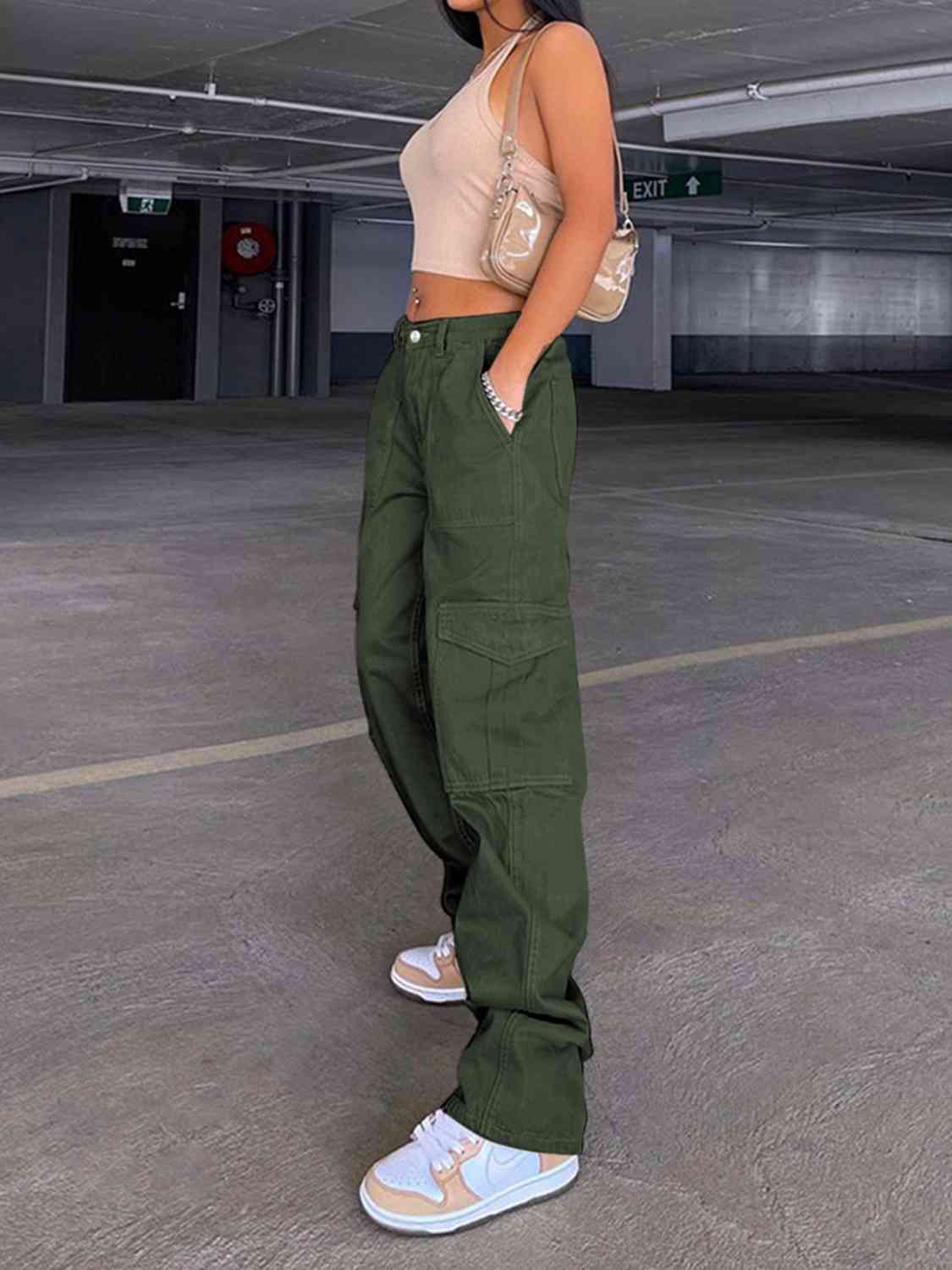 Straight Jeans With Pockets (7484161327192)