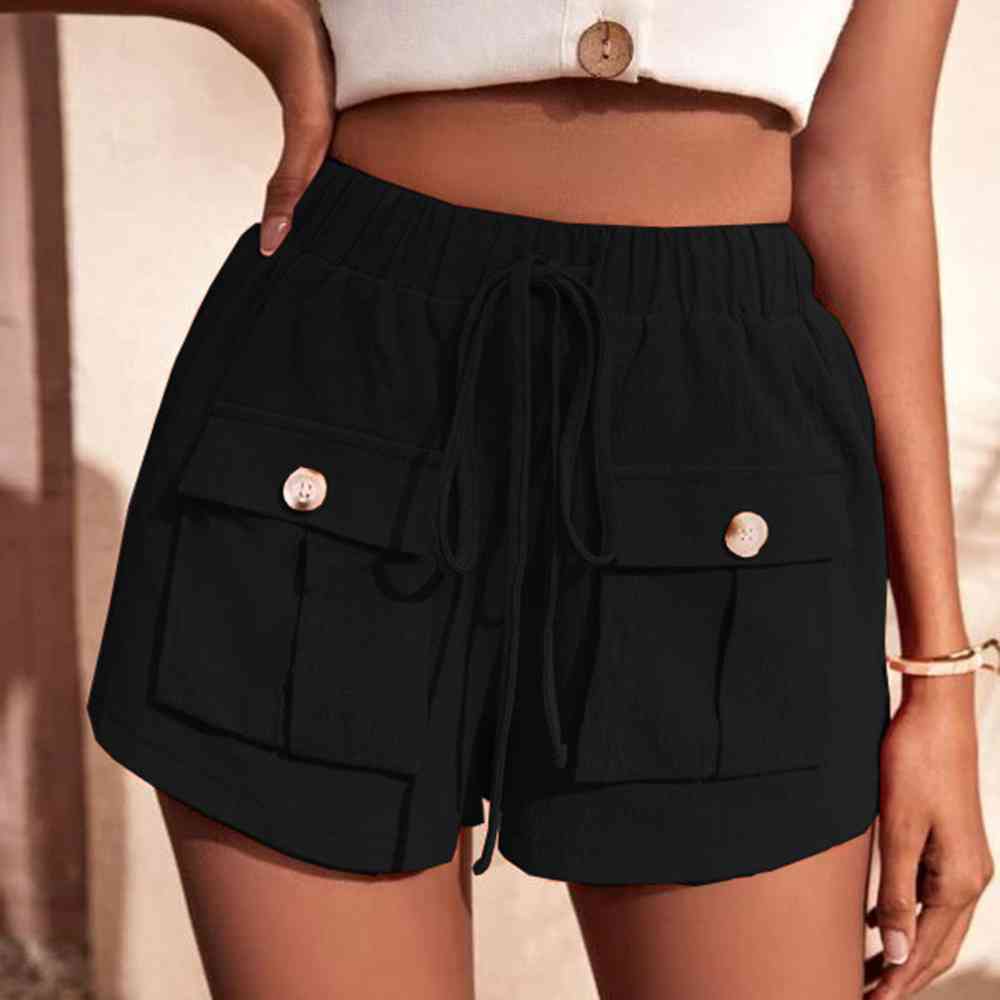 Cargo Shorts - Tie-Waist (7500845187160)