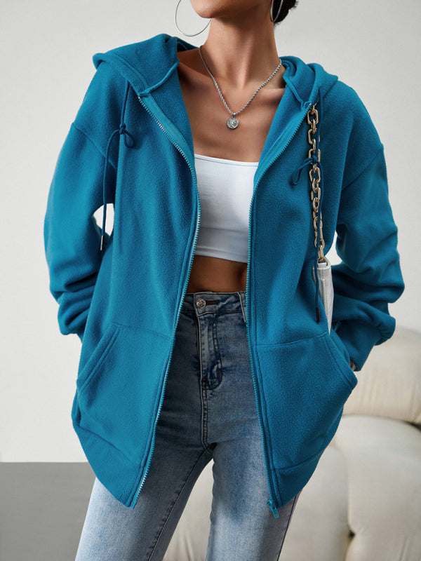 Sweater Cardigan Hooded Jacket