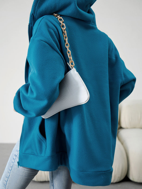 Sweater Cardigan Hooded Jacket