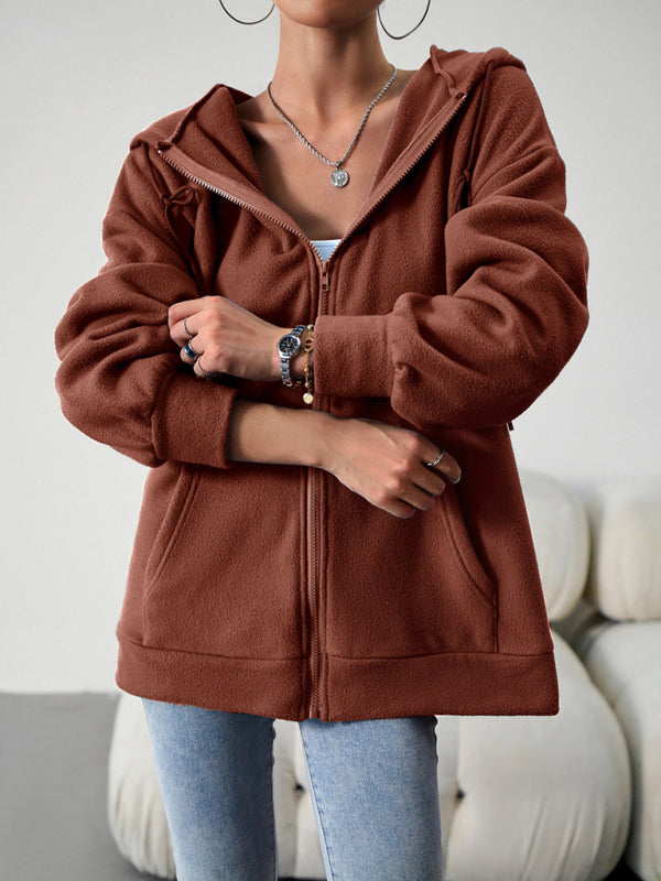 Sweater Cardigan Hooded Jacket