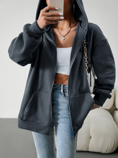 Sweater Cardigan Hooded Jacket