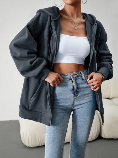 Sweater Cardigan Hooded Jacket
