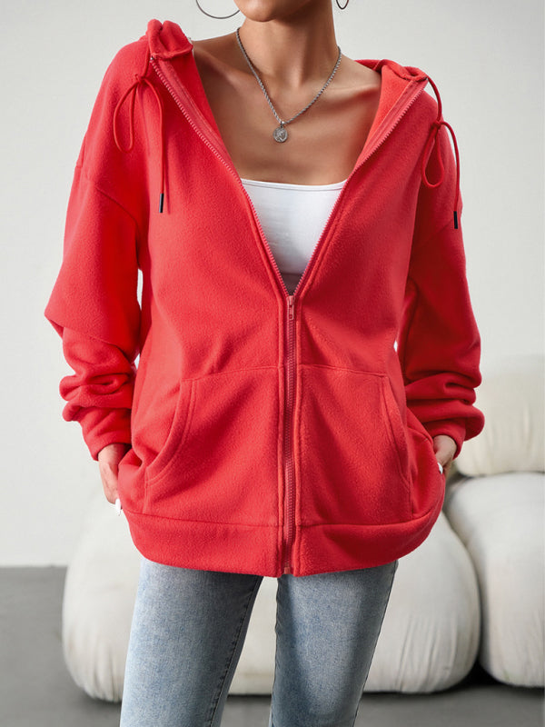 Sweater Cardigan Hooded Jacket